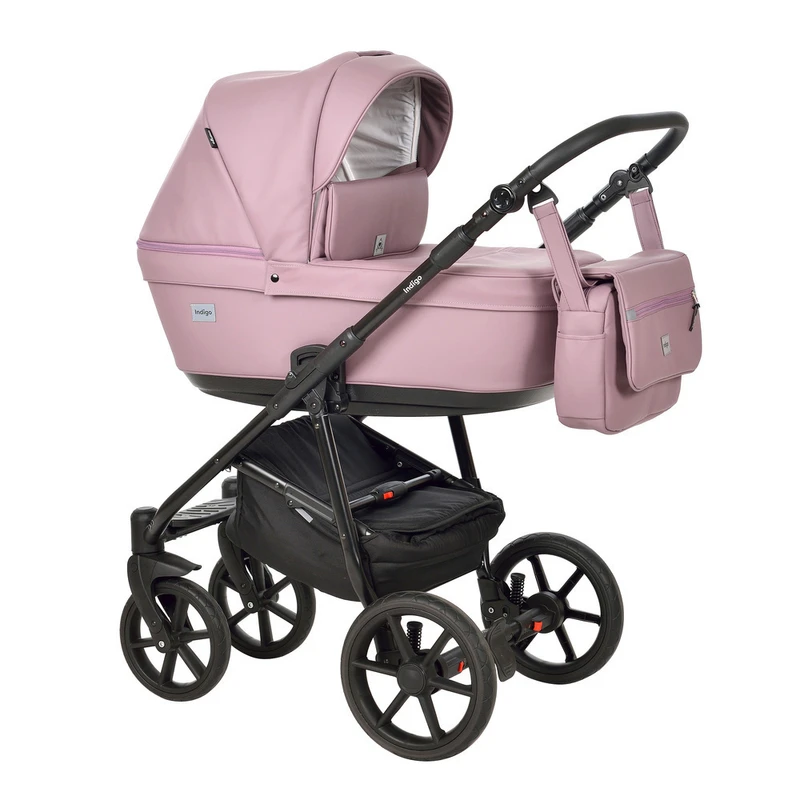 Бебешка количка Baby Giggle, Broco Eco, 2в1, 05 Розов